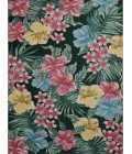 Loloi Botanical Midnight / Multi BOT-03 3 ft. 3 in. X 3 ft. 3 in. Round Rug
