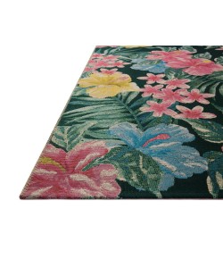 Loloi Botanical Midnight / Multi BOT-03 3 ft. 3 in. X 3 ft. 3 in. Round Rug