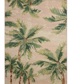 Loloi Botanical Clay / Green BOT-04 3 ft. 3 in. X 3 ft. 3 in. Round Rug