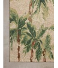 Loloi Botanical Clay / Green BOT-04 3 ft. 3 in. X 3 ft. 3 in. Round Rug