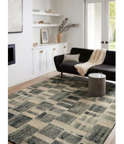 Loloi Bowery Storm / Sand BOW-03 2 ft. 3 in. X 7 ft. 6 in. Rectangle Rug