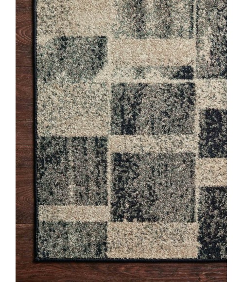Loloi Bowery Storm / Sand Rug BOW-03 2 ft. 3 in. X 7 ft. 6 in. Rectangle - Rugs Town Loloi Bowery Storm / Sand BOW-03 2 ft. 3 in. X 7 ft. 6 in. Rectangle Rug