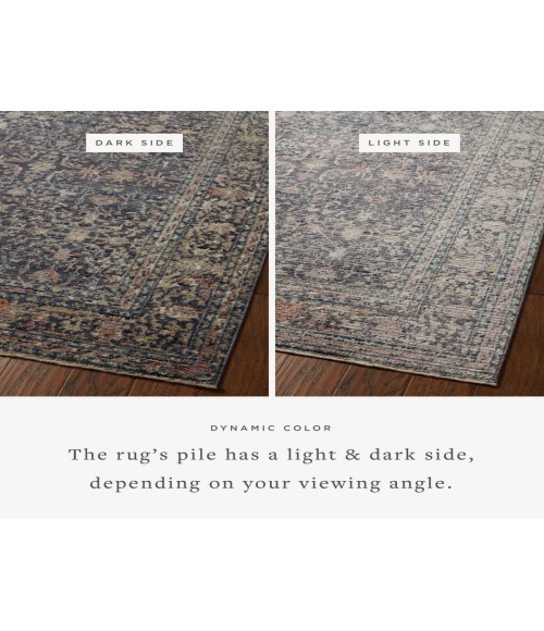 Jean Stoffer x Loloi Bradbury Midnight / Multi Rug BRU-01 7 ft. 10 in. X 10 ft. Rectangle - Rugs Town Jean Stoffer x Loloi Bradbury Midnight / Multi BRU-01 7 ft. 10 in. X 10 ft. Rectangle Rug