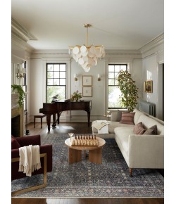 Jean Stoffer x Loloi Bradbury Midnight / Multi BRU-01 7 ft. 10 in. X 10 ft. Rectangle Rug