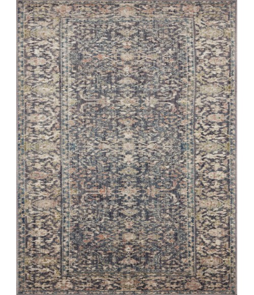 Jean Stoffer x Loloi Bradbury Midnight / Multi Rug BRU-01 7 ft. 10 in. X 10 ft. Rectangle - Rugs Town Jean Stoffer x Loloi Bradbury Midnight / Multi BRU-01 7 ft. 10 in. X 10 ft. Rectangle Rug