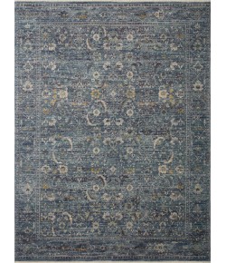 Jean Stoffer x Loloi Bradbury Ocean / Gold BRU-03 3 ft. 7 in. X 5 ft. 7 in. Rectangle Rug
