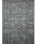 Jean Stoffer x Loloi Bradbury Ocean / Gold Rug BRU-03 3 ft. 7 in. X 5 ft. 7 in. Rectangle - Rugs Town Jean Stoffer x Loloi Bradbury Ocean / Gold BRU-03 3 ft. 7 in. X 5 ft. 7 in. Rectangle Rug