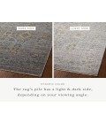 Jean Stoffer x Loloi Bradbury Grey / Multi Rug BRU-04 3 ft. 7 in. X 5 ft. 7 in. Rectangle - Rugs Town Jean Stoffer x Loloi Bradbury Grey / Multi BRU-04 3 ft. 7 in. X 5 ft. 7 in. Rectangle Rug