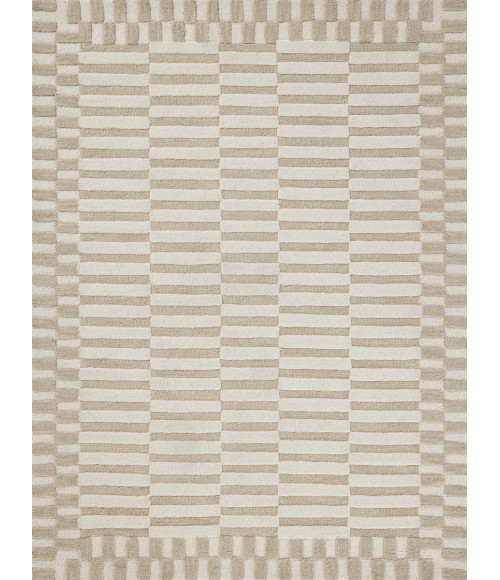 Chris Loves Julia x Loloi Bradley Ivory / Beige Rug BRL-02 5 ft. X 7 ft. 6 in. Rectangle - Rugs Town Chris Loves Julia x Loloi Bradley Ivory / Beige BRL-02 5 ft. X 7 ft. 6 in. Rectangle Rug