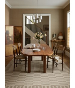 Chris Loves Julia x Loloi Bradley Ivory / Beige BRL-02 5 ft. X 7 ft. 6 in. Rectangle Rug