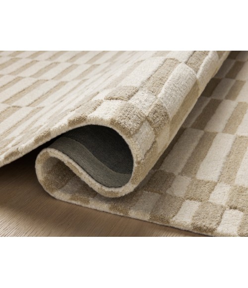 Chris Loves Julia x Loloi Bradley Ivory / Beige Rug BRL-02 5 ft. X 7 ft. 6 in. Rectangle - Rugs Town Chris Loves Julia x Loloi Bradley Ivory / Beige BRL-02 5 ft. X 7 ft. 6 in. Rectangle Rug