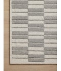 Chris Loves Julia x Loloi Bradley Ivory / Grey BRL-03 3 ft. X 7 ft. Rectangle Rug