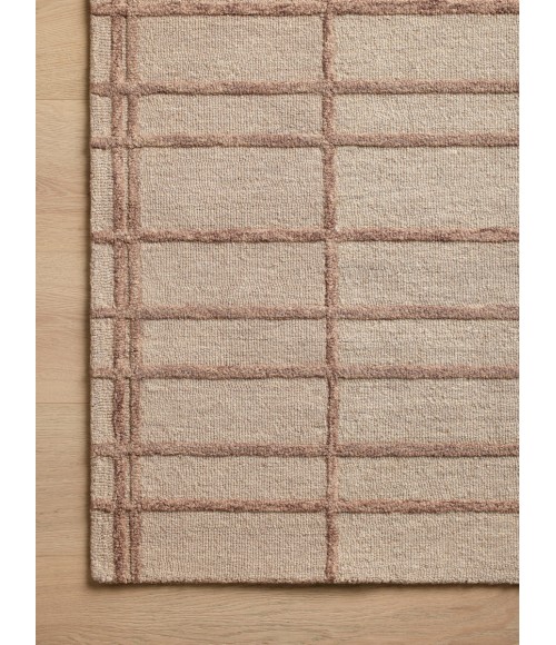Chris Loves Julia x Loloi Bradley Rose / Blush BRL-04 7 ft. 9 in. X 9 ft. 9 in. Rectangle Rug