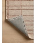 Chris Loves Julia x Loloi Bradley Rose / Blush BRL-04 7 ft. 9 in. X 9 ft. 9 in. Rectangle Rug