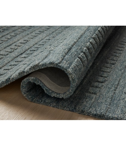 Chris Loves Julia x Loloi Bradley Teal / Teal Rug BRL-05 2 ft. 6 in. X 9 ft. 9 in. Rectangle - Rugs Town Chris Loves Julia x Loloi Bradley Teal / Teal BRL-05 2 ft. 6 in. X 9 ft. 9 in. Rectangle Rug