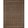Chris Loves Julia x Loloi Bradley Cocoa / Cocoa BRL-06 5 ft. X 7 ft. 6 in. Rectangle Rug