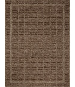 Chris Loves Julia x Loloi Bradley Cocoa / Cocoa BRL-06 9 ft. 3 in. X 13 ft. Rectangle Rug