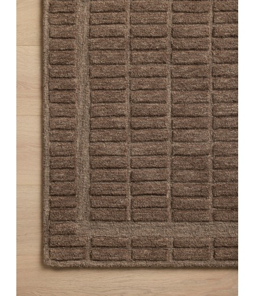Chris Loves Julia x Loloi Bradley Cocoa / Cocoa Rug BRL-06 9 ft. 3 in. X 13 ft. Rectangle - Rugs Town Chris Loves Julia x Loloi Bradley Cocoa / Cocoa BRL-06 9 ft. 3 in. X 13 ft. Rectangle Rug