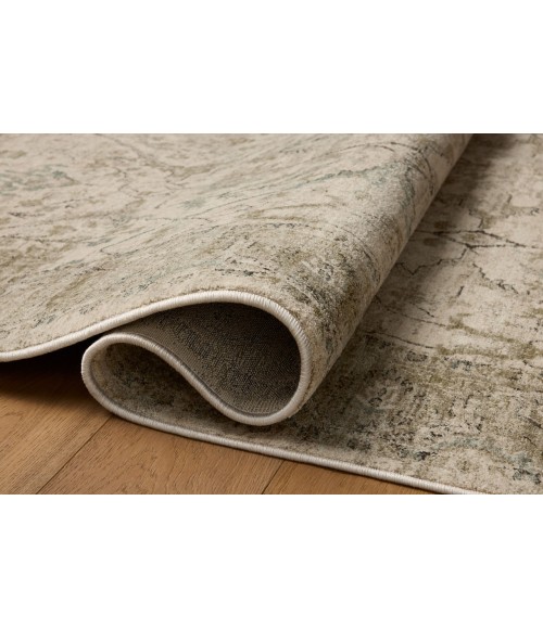 Loloi Briar Ivory / Sage BRR-02 9ft.-3in. X 9ft.-3in. Round Rug
