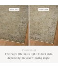 Loloi Briar Olive / Stone BRR-02 9ft.-3in. X 9ft.-3in. Round Rug