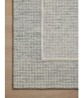Chris Loves Julia x Loloi Briggs Mist / Ivory Rug BRG-01 18 in. X 18 in. Sample - Rugs Town Chris Loves Julia x Loloi Briggs Mist / Ivory BRG-01 18 in. X 18 in. Sample Rug