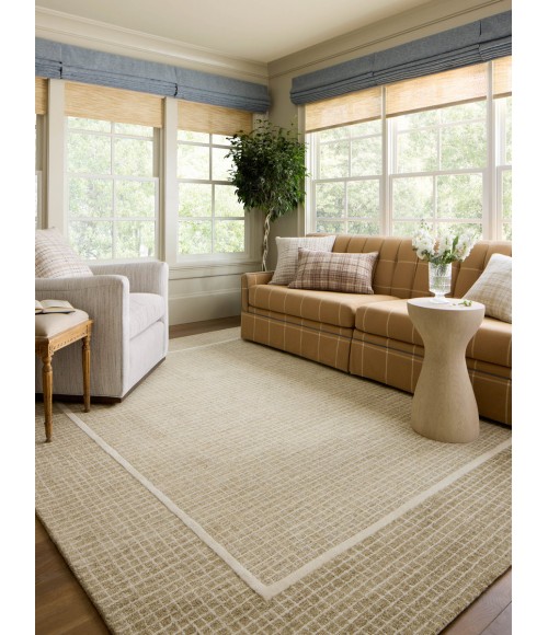 Chris Loves Julia x Loloi Briggs Wheat / Ivory BRG-01 2 ft. X 5 ft. Rectangle Rug