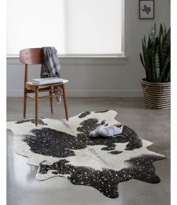 Loloi Bryce BZ-01 BLACK / SILVER Area Rug 3 ft. 10 in. X 5 ft. Rectangle