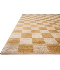 Chris Loves Julia x Loloi Calvin Apricot / Ivory CLV-01 2ft.-3in. X 3ft.-10in. Rect. Rug