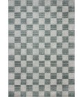 Chris Loves Julia x Loloi Calvin Blue / Ivory CLV-01 18in. X 18in. Sample Rect. Rug