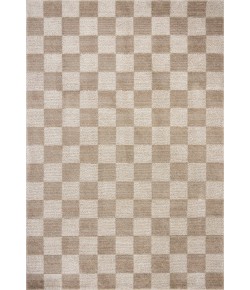 Chris Loves Julia x Loloi Calvin Pebble / Ivory CLV-01 18in. X 18in. Sample Rect. Rug