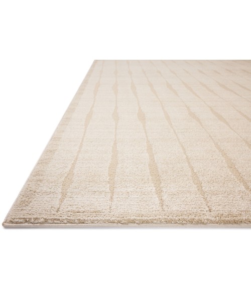 Chris Loves Julia x Loloi Calvin Ivory / Oatmeal CLV-02 2ft.-7in. X 7ft.-6in. Rect. Rug