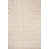 Chris Loves Julia x Loloi Calvin Bone / Natural CLV-03 2ft.-3in. X 3ft.-10in. Rect. Rug
