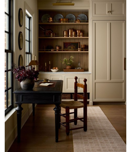 Chris Loves Julia x Loloi Calvin Bone / Natural CLV-03 2ft.-7in. X 10ft. Rect. Rug