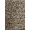 Loloi Carrera Shag CG-02 BLUE / MOCHA Area Rug 18 in. X 18 in. Sample