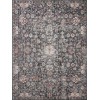 Loloi Cassandra CSN-03 black / RUST Area Rug 2 ft. 6 in. X 10 ft. 0 in. Rectangle