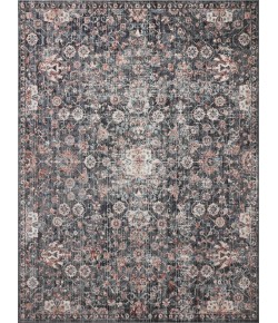 Loloi Cassandra CSN-03 black / RUST Area Rug 2 ft. 6 in. X 5 ft. 9 in. Rectangle