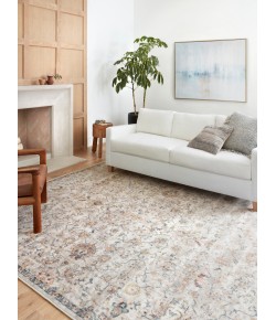Loloi Cassandra CSN-03 DOVE / NAVY Area Rug 2 ft. 6 in. X 10 ft. 0 in. Rectangle
