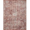 Loloi Cassandra CSN-03 RUST / IVORY Area Rug 2 ft. 6 in. X 10 ft. 0 in. Rectangle