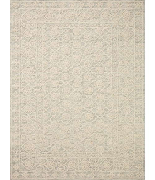 Loloi Cecelia CEC-01 Mist / Ivory 11'-6" x 15' Area Rug