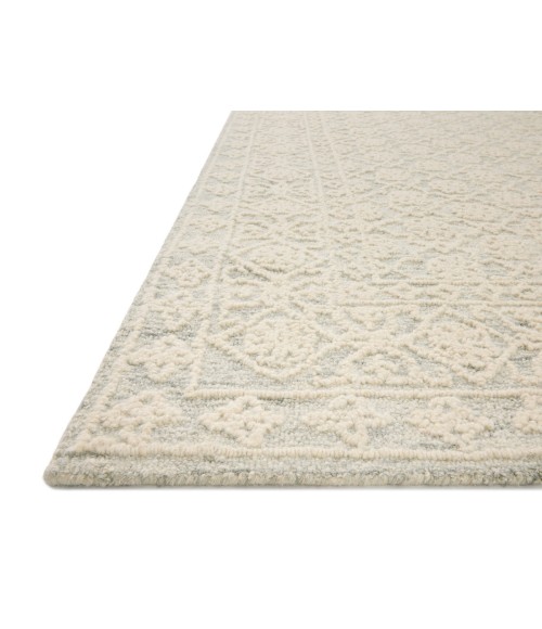Loloi Cecelia CEC-01 Mist / Ivory 11'-6" x 15' Area Rug