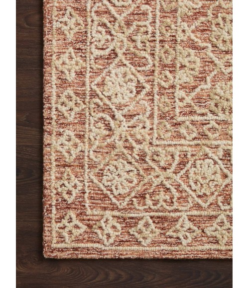 Loloi Cecelia CEC-01 Rust / Natural 5'-0" x 7'-6" Area Rug
