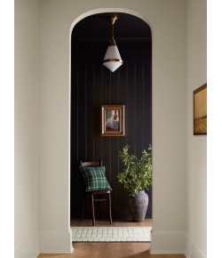 Chris Loves Julia x Loloi Chris Ivory / Denim CHR-01 3 ft. 6 in. X 5 ft. 6 in. Rectangle Rug