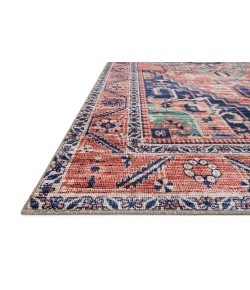 Loloi Cielo CIE-06 CORAL / MULTI Area Rug 5 ft. 0 in. X 7 ft. 6 in. Rectangle