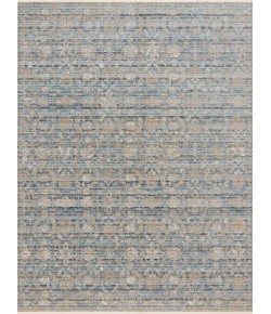 Loloi Claire CLE-03 OCEAN / GOLD Area Rug 2 ft. 7 in. X 9 ft. 6 in. Rectangle
