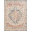 Loloi Claire CLE-04 BLUE / MULTI Area Rug 2 ft. 7 in. X 9 ft. 6 in. Rectangle