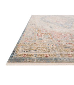 Loloi Claire CLE-04 BLUE / MULTI Area Rug 2 ft. 7 in. X 8 ft. 0 in. Rectangle