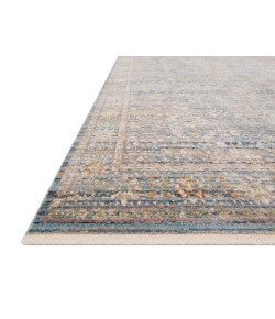 Loloi Claire CLE-06 BLUE / SUNSET Area Rug 9 ft. 6 in. X 13 ft. Rectangle