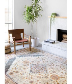 Loloi Clara CLA-07 PEBBLE / FIESTA Area Rug 2 ft. 5 in. X 10 ft. 6 in. Rectangle