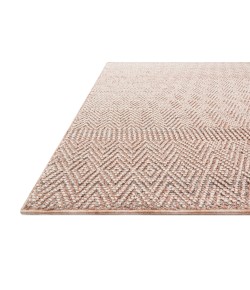 Loloi Cole COL-02 BLUSH / IVORY Area Rug 2 ft. 7 in. X 12 ft. 0 in. Rectangle