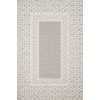 Loloi Cole COL-05 GREY / IVORY Area Rug 2 ft. 7 in. X 12 ft. 0 in. Rectangle
